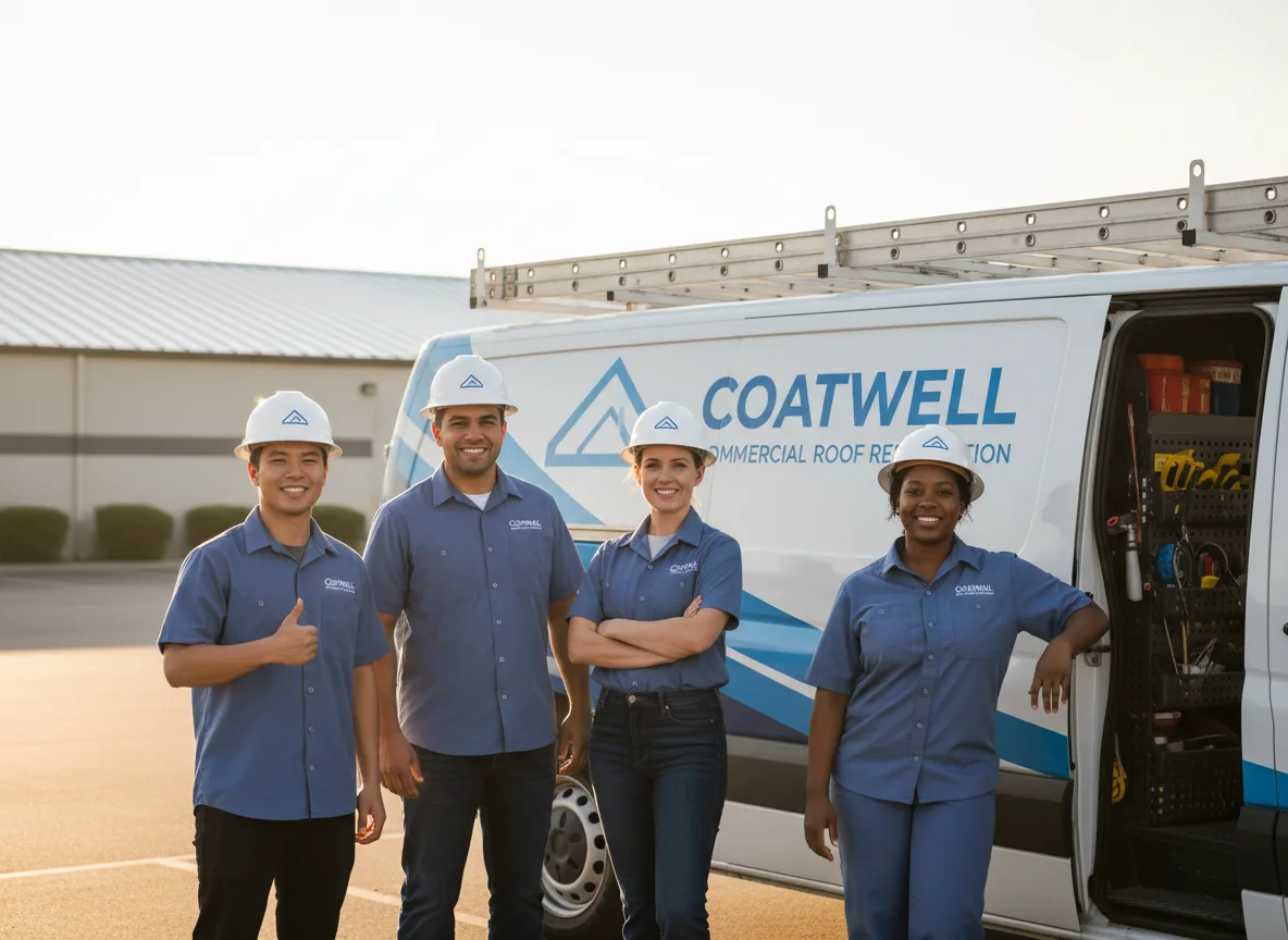 Commercial roof coating company in Sheppton, PA